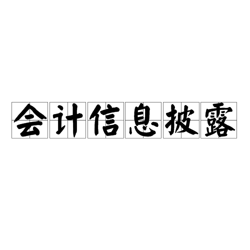 会计信息披露改进现状的对策