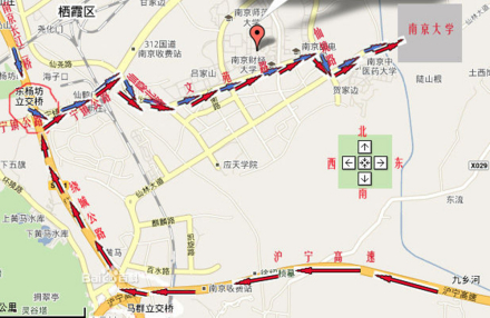 南京大学仙林校区交通出行