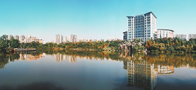 四川师范大学成龙校区建筑布局