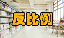 反比例正反联系