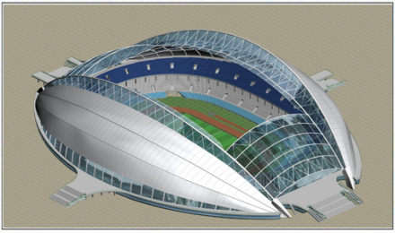 沈阳奥林匹克体育中心建筑设计