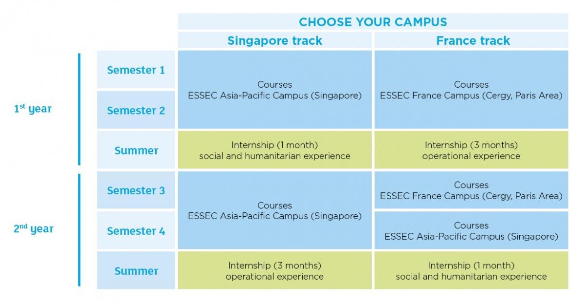 埃塞克商学院大学课程