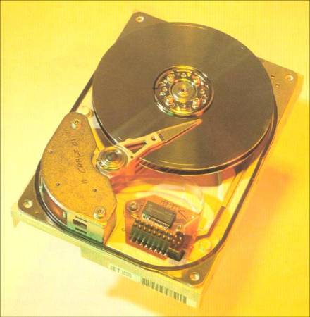 大容量存储器磁盘机