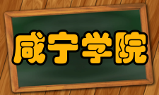 咸宁学院学报栏目设置