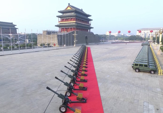 礼炮鞭炮声礼炮