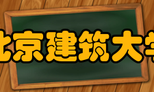 北京建筑大学科研成果