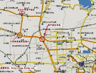 北京大学昌平校区校区交通