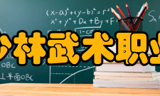 嵩山少林武术职业学院院系专业