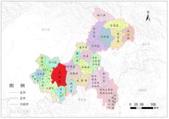 重庆市行政区划重庆市标准地图