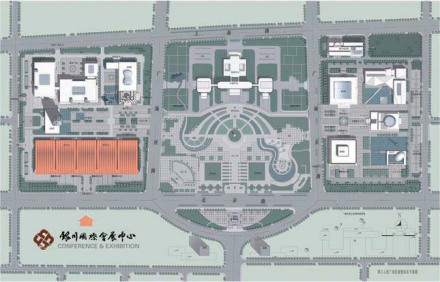 银川国际会展中心地理优势