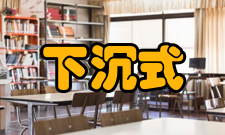 下沉式庭院概念