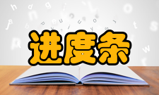 进度条历史背景