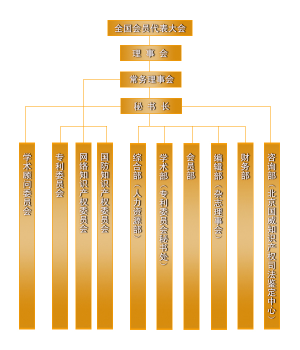 中国知识产权研究会机构设置
