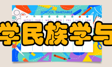 中央民族大学民族学与社会学学院师资力量