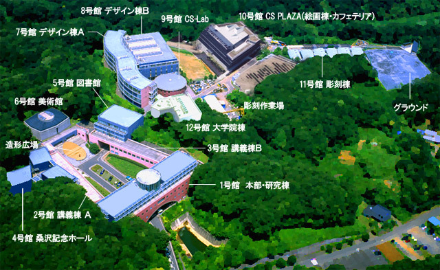 东京造形大学校园设施