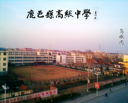 鹿邑县高级中学校桃李满园