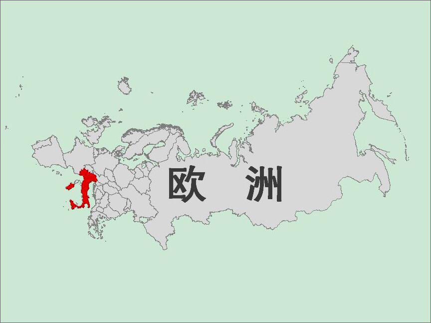 意大利区域位置