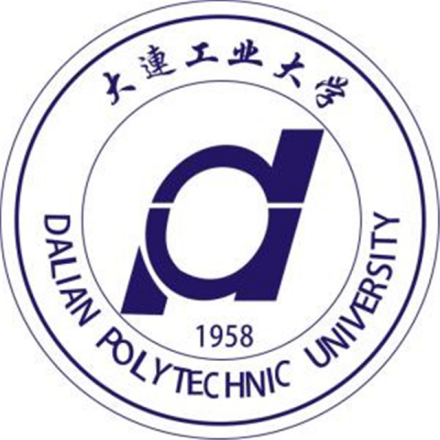 大连工业大学校徽学校校徽外轮廓为圆形