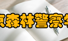 南京森林警察学院院系专业