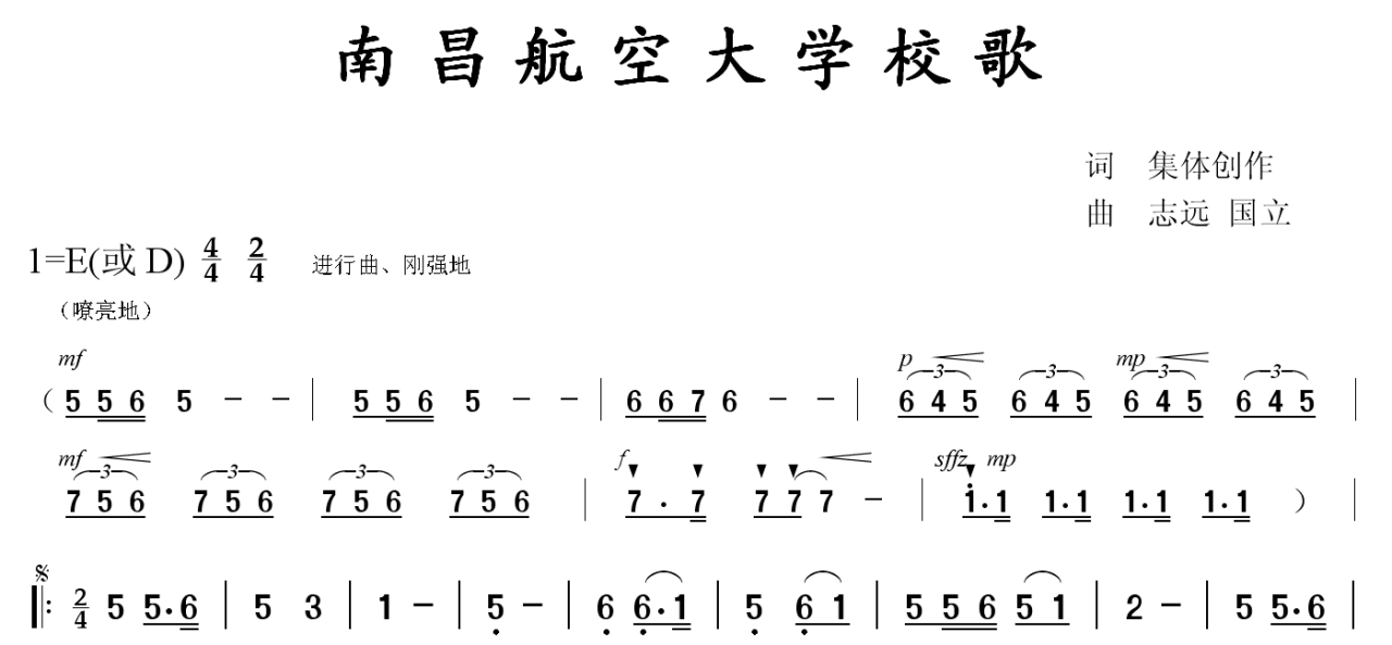 南昌航空大学精神文化