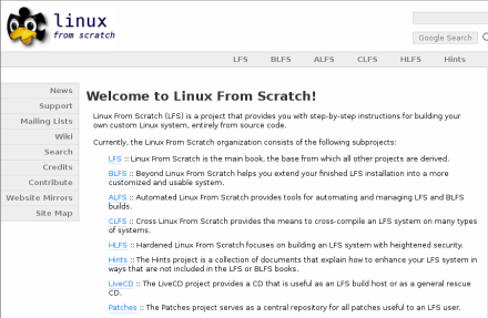 Linux From Scratch简介