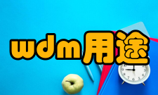 wdm用途
