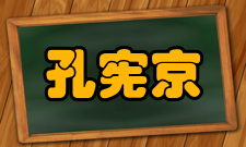 孔宪京荣誉表彰时间