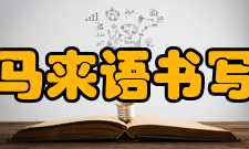 马来语书写系统在20世纪以前