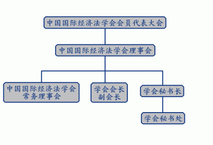 中国国际经济法学会组织机构