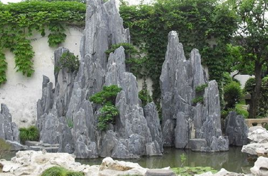 假山工程置石施工