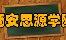 西安思源学院院系专业