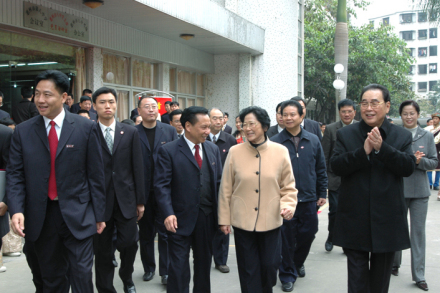 惠州市第八中学总理视察介绍