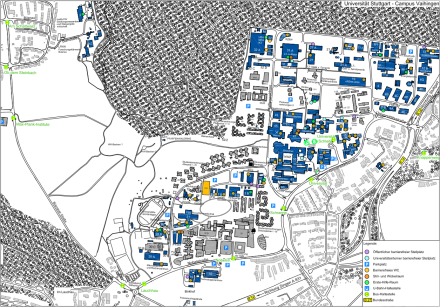 斯图加特大学校区概况