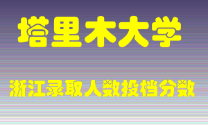 塔里木大学2021年在浙江招生计划录取人数投档分数线