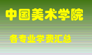 中国美术学院学费多少？各专业学费多少