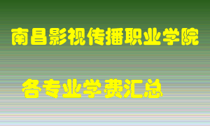 南昌影视传播职业学院学费多少？各专业学费多少