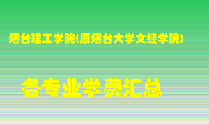 烟台理工学院(原烟台大学文经学院)学费多少？各专业学费多少