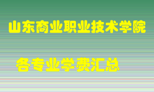 山东商业职业技术学院学费多少？各专业学费多少