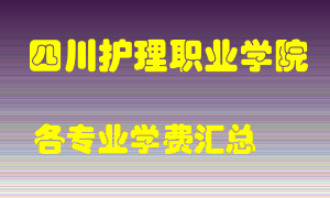 四川护理职业学院学费多少？各专业学费多少