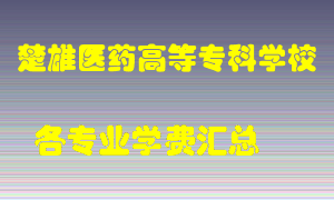 楚雄医药高等专科学校学费多少？各专业学费多少