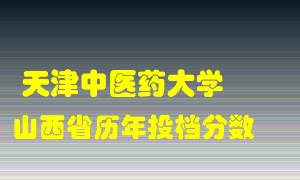 
天津中医药大学
在山西历年录取分数