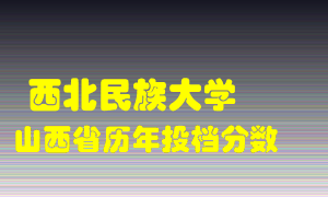 
西北民族大学
在山西历年录取分数