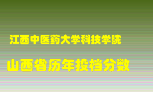 
江西中医药大学科技学院
在山西历年录取分数