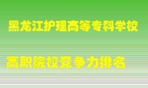 黑龙江护理高等专科学校2022年高职竞争力排名