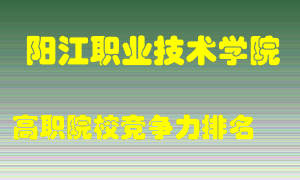阳江职业技术学院2022年高职竞争力排名