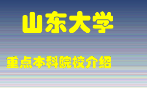 山东大学怎么样，山东大学排多少名