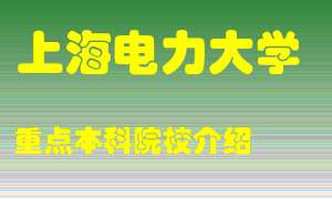 上海电力大学怎么样，上海电力大学排多少名