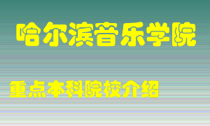 哈尔滨音乐学院怎么样，哈尔滨音乐学院排多少名