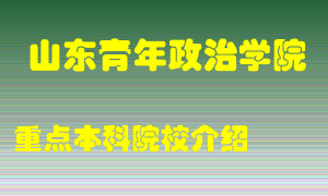 山东青年政治学院怎么样，山东青年政治学院排多少名