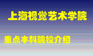 上海视觉艺术学院怎么样，上海视觉艺术学院排多少名